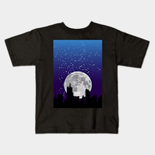 city scape Kids T-Shirt